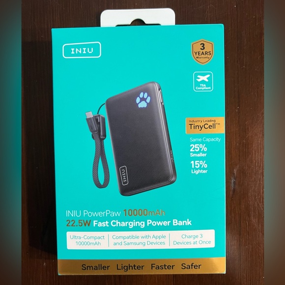 INIU Portable Charger, 10000mAh PD 22.5W Power Bank - Picture 11 of 13